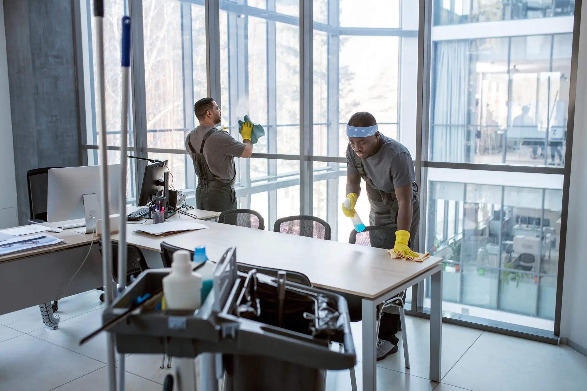 Connecticut office cleaning services are tailored to each business.