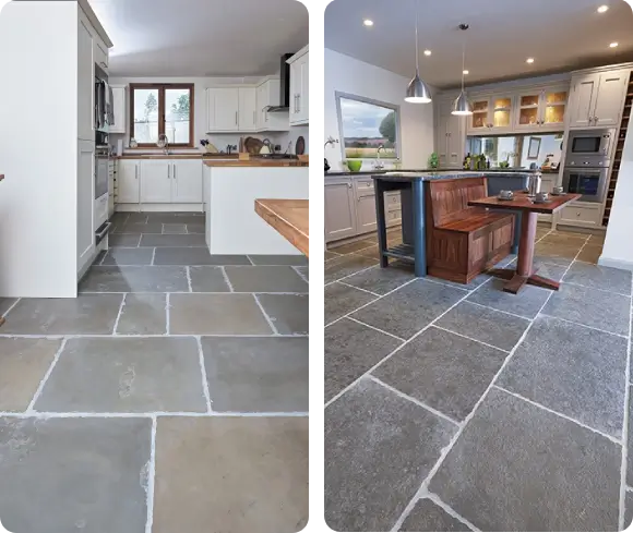 Common problems we fix during stone floor cleaning in Connecticut.