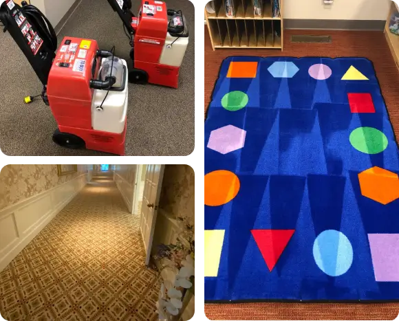 Carpet care experts use SteamVacs to deep clean carpets in Connecticut.
