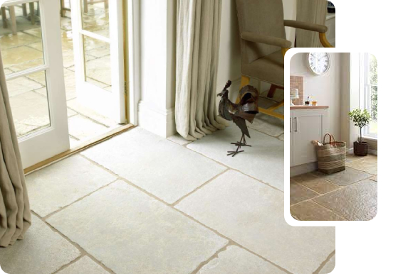 Excellent Cleaning 2 process for restoring and cleaning stone floors in CT. Stone floor restoration experts.