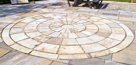 Residential stone floor cleaning and restoration in CT. Services for stone patios and flooring by Excellent Cleaning 2.
